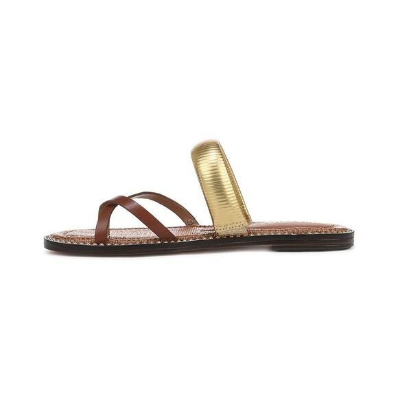 Sam Edelman Tillie Leather Slide, Brown - Picture 2 of 5